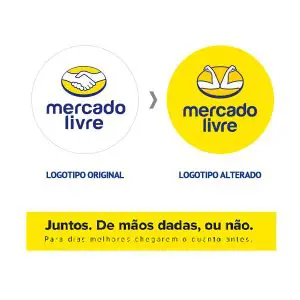 Mercado Livre muda logotipo em função da pandemia de COVID-19